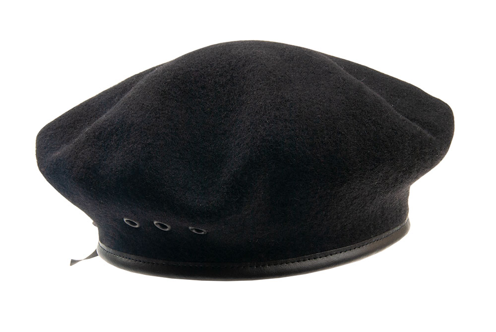 Pánska baretka čierna