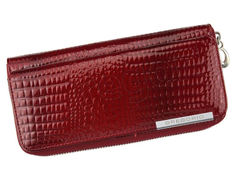 Dámska kožená peňaženka červená Gregorio GF 111