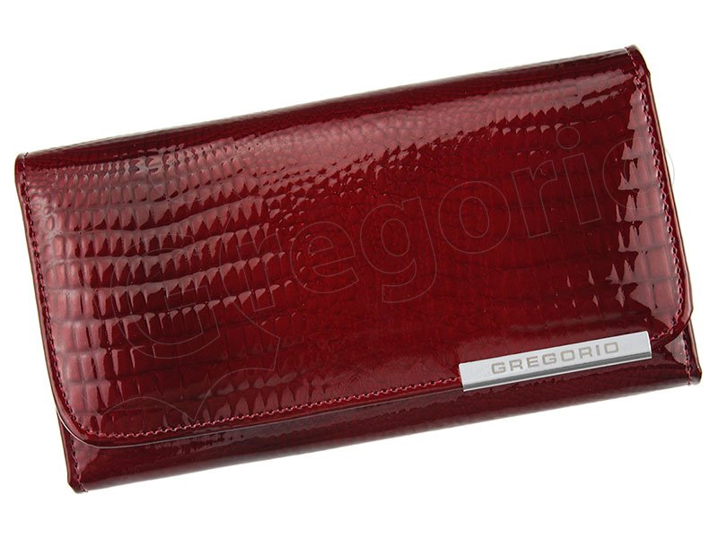 Dámska kožená peňaženka červená Gregorio GF 110