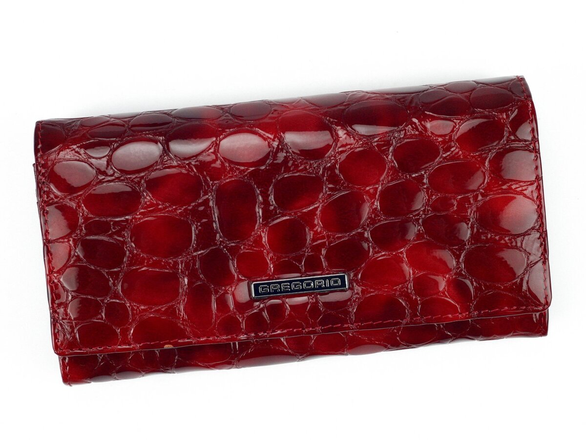 Dámska kožená peňaženka Gregorio FZ-100 červená
