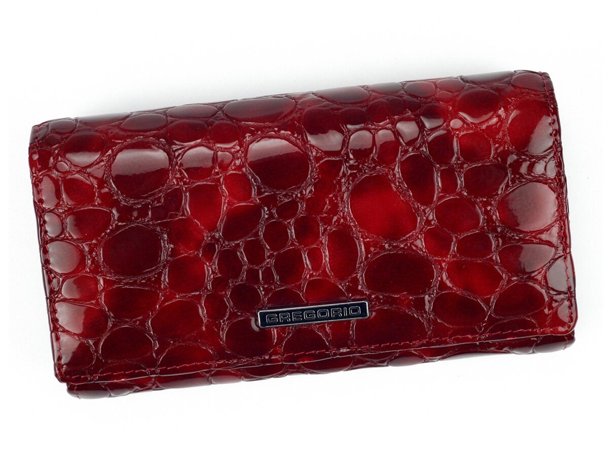 Dámska kožená peňaženka Gregorio FZ-107 červená