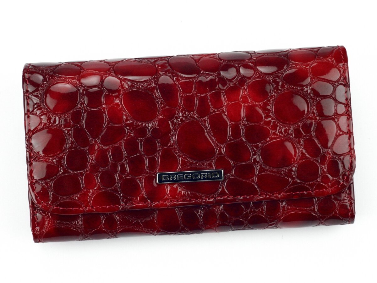Dámska kožená peňaženka Gregorio FZ-110 červená