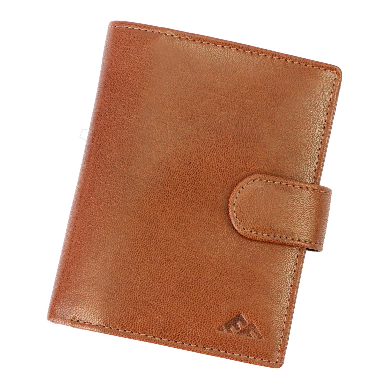 Bezpečnostná kožená peňaženka EL FORREST 507-26 RFID hnedá
