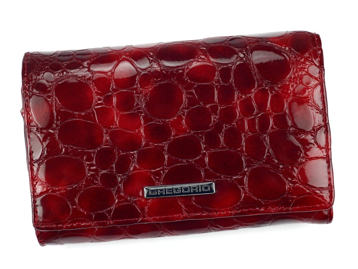 Dámska kožená peňaženka Gregorio FZ-112 červená