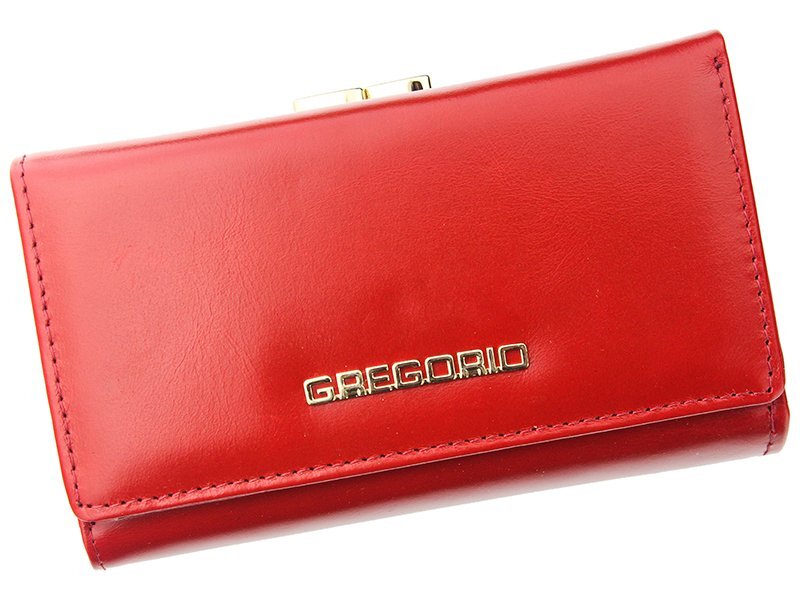 Dámska kožená peňaženka Gregorio N-108 červená
