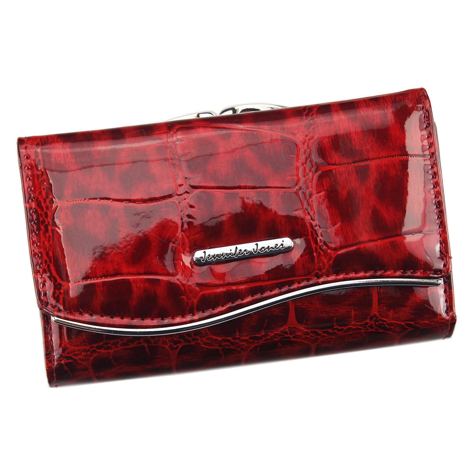 Dámska kožená peňaženka červená Jennifer Jones 5245