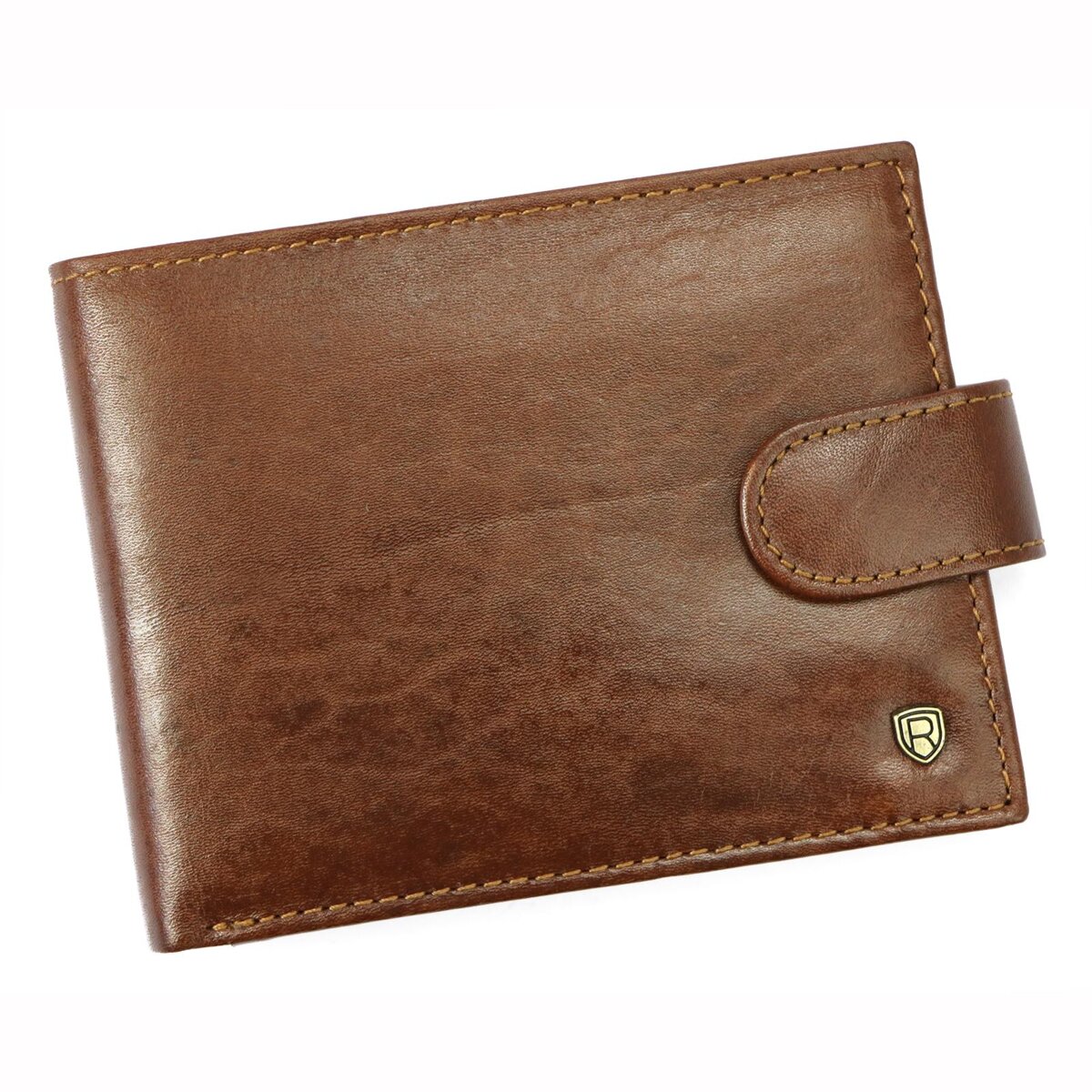Bezpečnostná kožená peňaženka Rovicky N992L RFID hnedá